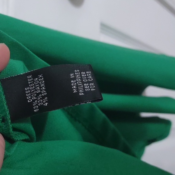 Alyx 18W Green Sleeveless dress - Picture 4 of 5